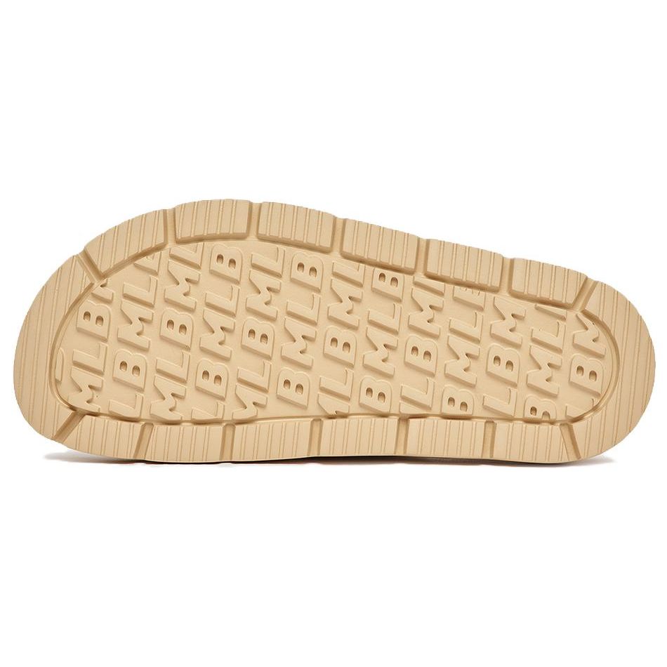 MLB Slipper Chunky Bouncer Non-Slip Durable Slippers Unisex slippers Brown 3ALPCBT33-50SAL