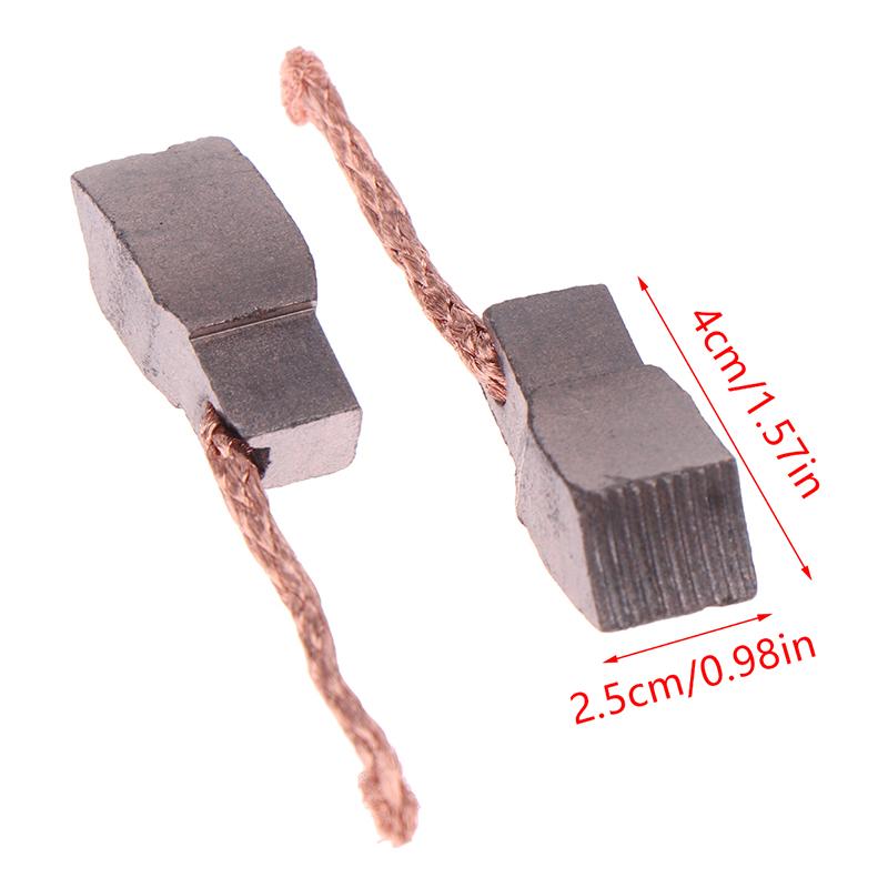 10pcs Automotive Fan Motor Brushes Carbon Brushes Automotive Electronic Fan Motors DC12V 24V 48V DC