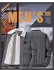 Унисекс вельветовая куртка-кардиган на молнии с подкладкой из плюша, Осень/Зима 2025
