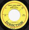 7-дюймовая пластинка БОББИ ДАРИН - Long Line Rider / Change 350 Direction 1968 US Рок Б/У