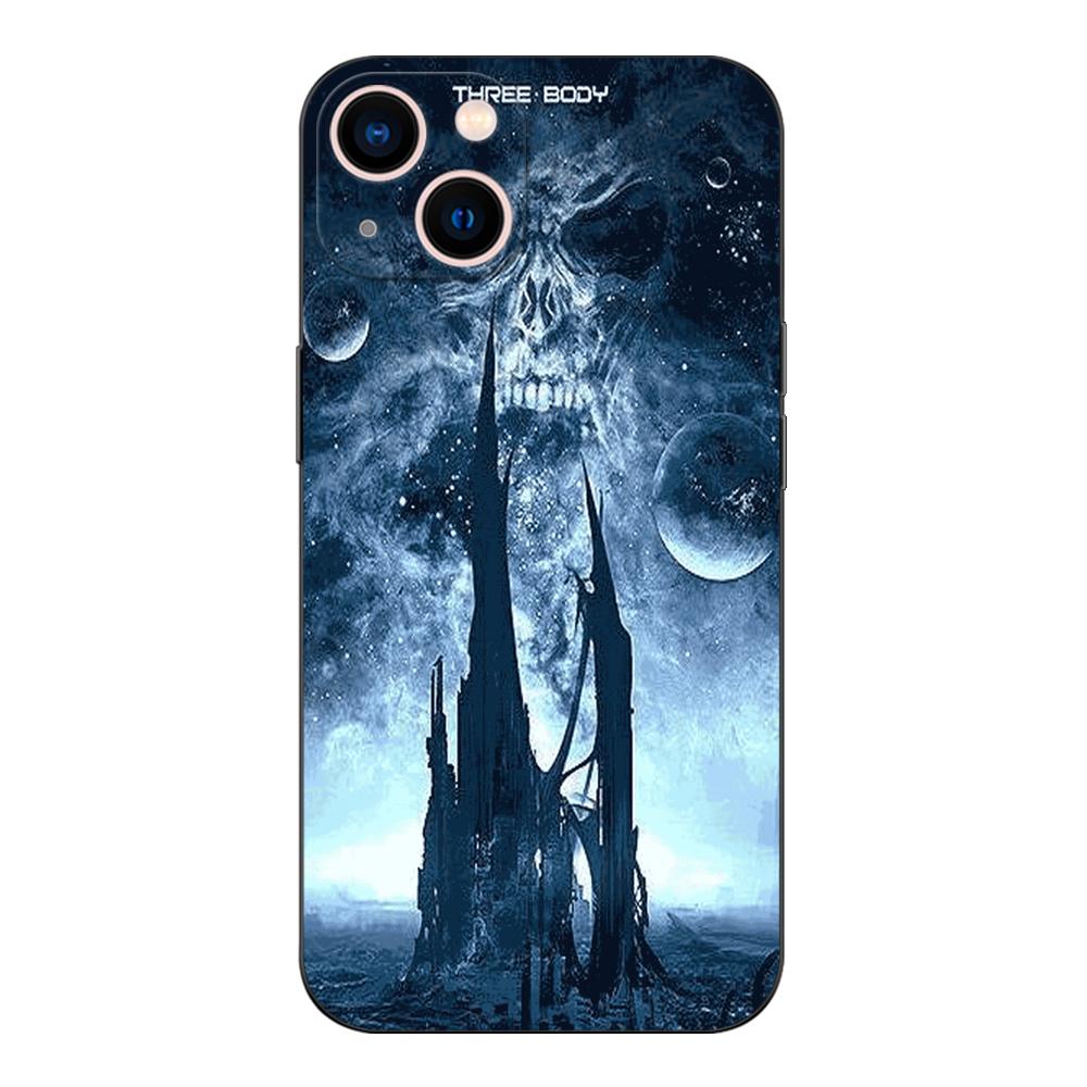 Black Tpu Case For Huawei Honor X8 50 Lite Pro 10 Lite Nova 5t 8 9 Pro 4G 5G 8i Cover The Three Body Problem