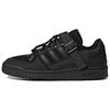 Originals Forum Low Leather Comfortable Trendy Low-Top Skate Shoes Unisex Sneakers Black IG7596