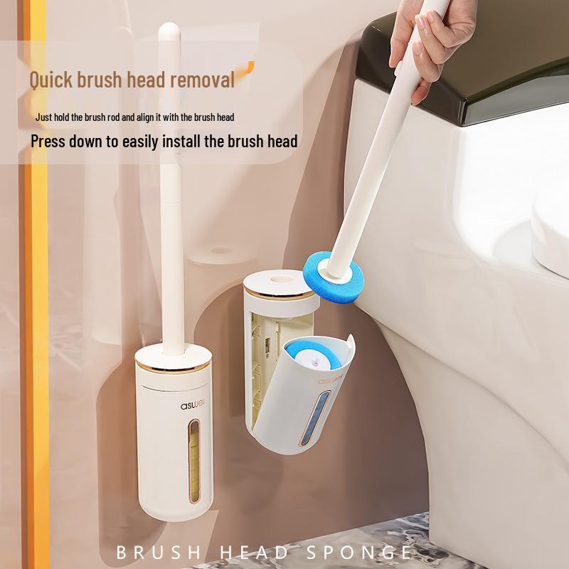 Ароматизированный одноразовый набор туалетной щетки со сменной головкой с моющей пастой