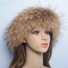 Fashion Lady Real Fox Fur Scarf Girls Warm Soft Knit Good Elastic Real Fox Fur Headband Brand Genuine Fox Fur Ring Scarves