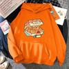 Kitten Nuggets Happy Hoodies Women Kawaii/cute High Street Sweatshirts Cat Biscuits Dipping Sauce Long Sleeve Men