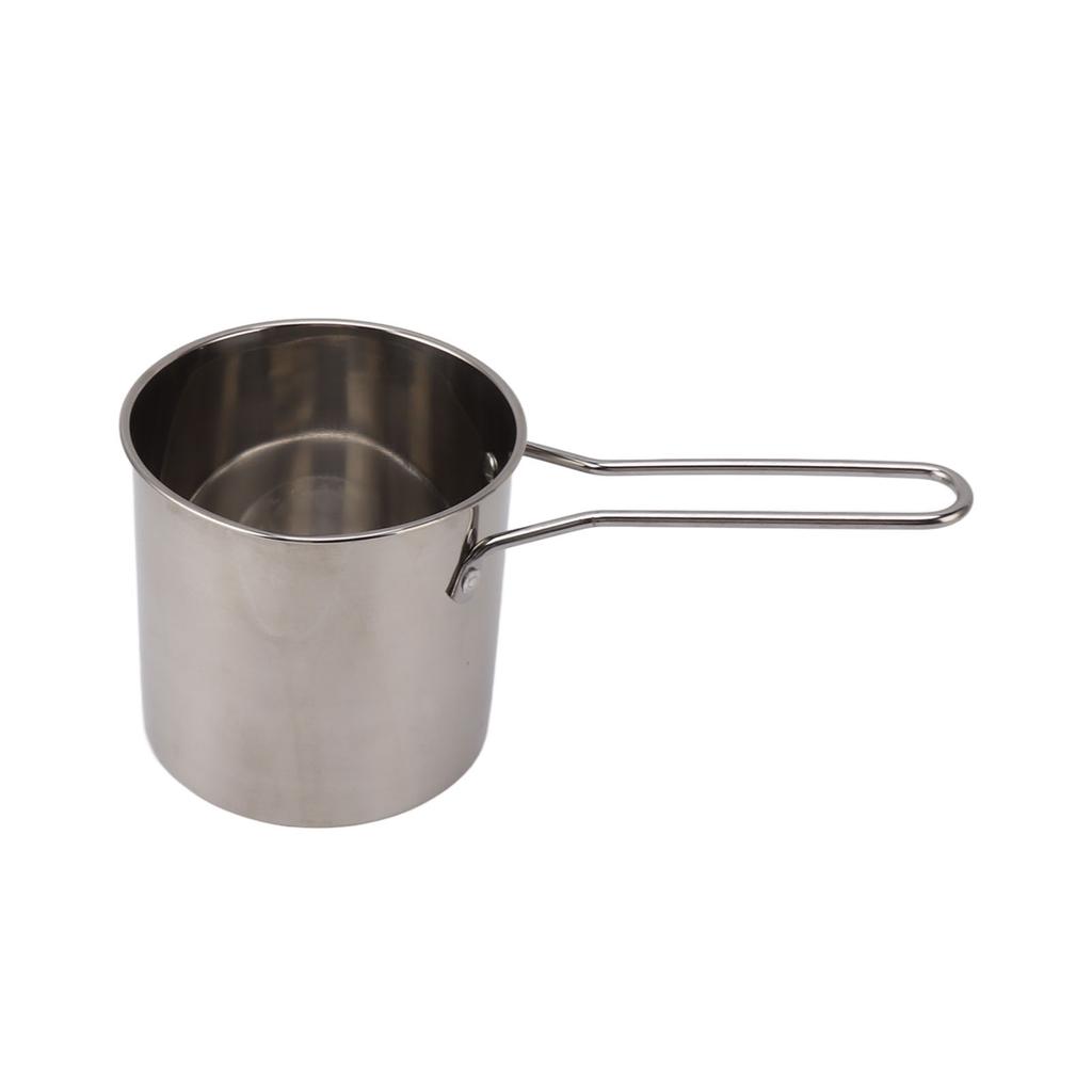 Нержавеющая сталь Фритюрница Высокотемпературная Маслосберегающая Портативная Мини Металлическая Фритюрница с Длинной Ручкой