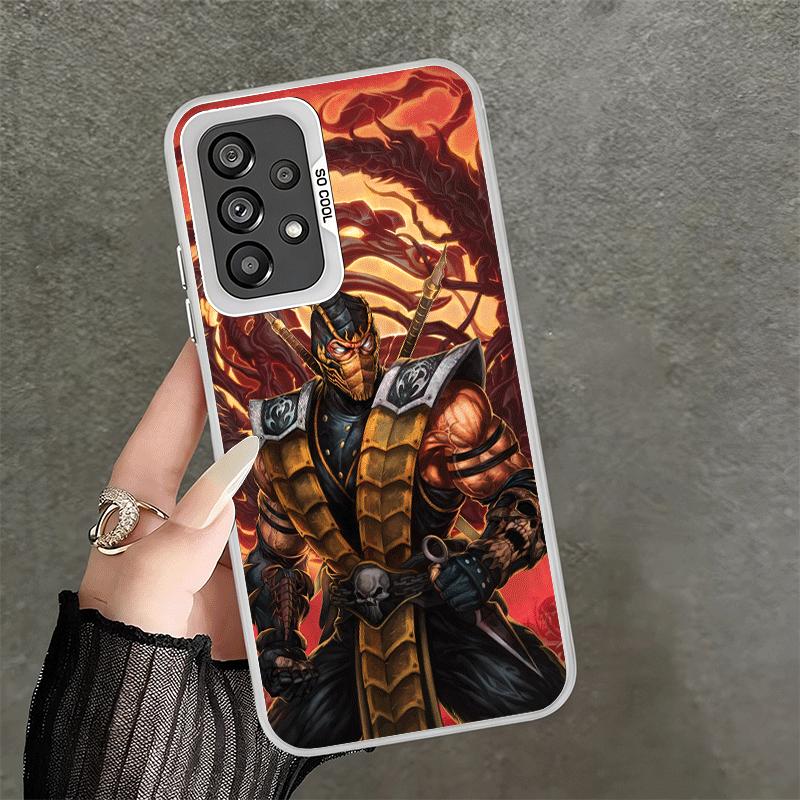 Mortal Kombat Game Soft Phone Case for Samsung A17 A16 A15 A14 A13 A57 A56 A55 A54 A53 A37 A36 A35 A34 A33 A26 A25 A24 A23 A52