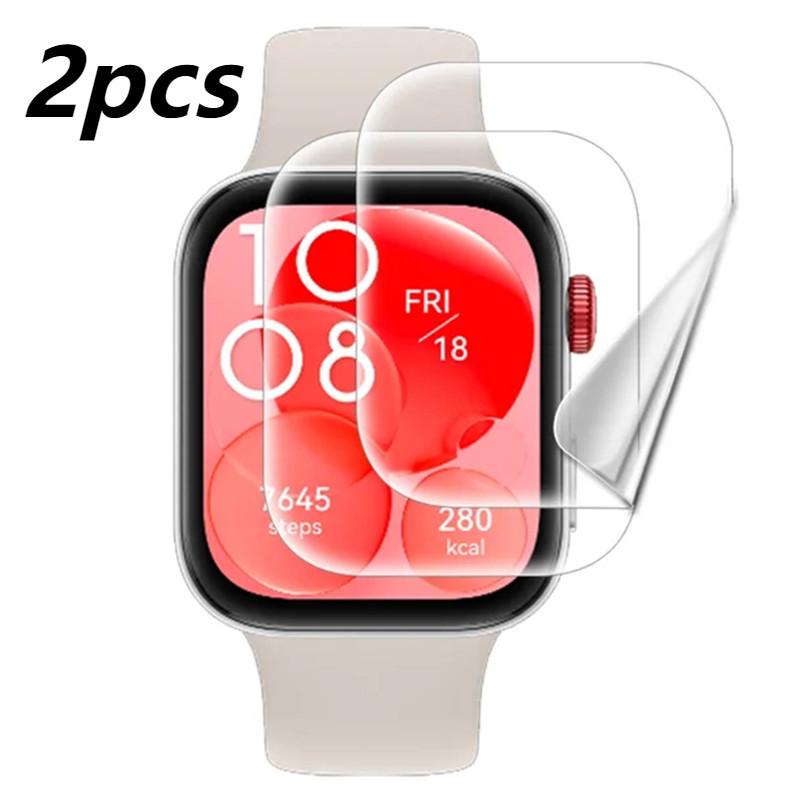 1-3Pcs Soft TPU Hydrogel Film For Huawei Watch Fit 3 Screen Protector For Huawei Watch Fit3 Full Coverage Protective Films Cover