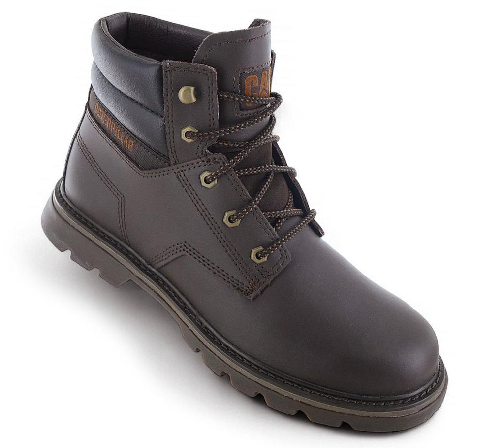 CAT Caterpillar Quadrate - Men's Winter Boots Leather Brown P723803 ORIGINAL