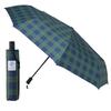 Зонт urawaza автоматический складной зонт One Touch Large UV 60 см Check 10341 Deep Blue [эксклюзивно для WEB] Открыть/закрыть