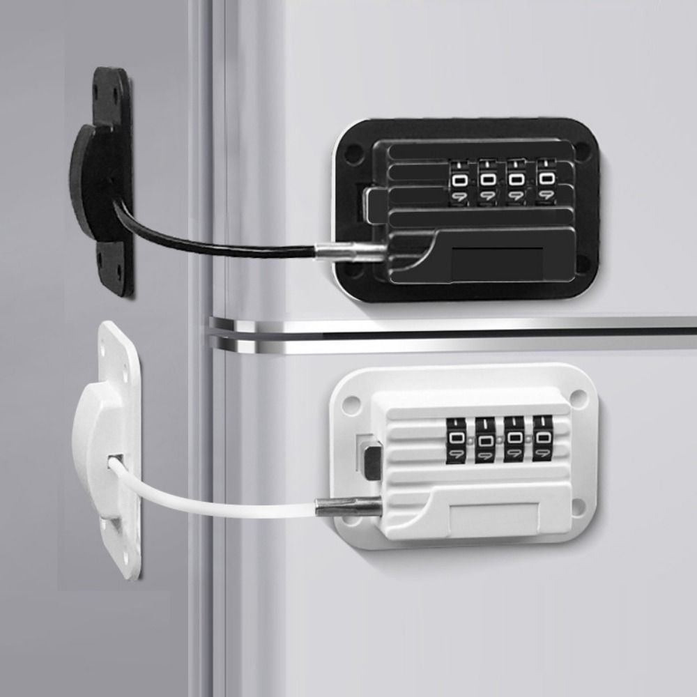 Self-adhesive Drawer Cabinet Lock Creative Refrigerator Lock Password Baby Safety Lock Office