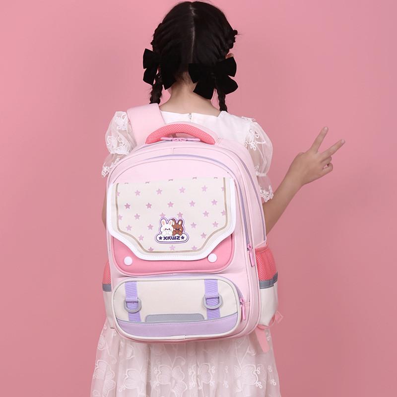 Adorable Cartoon Cat Design School Backpack For Kids In Various Trendy Colors