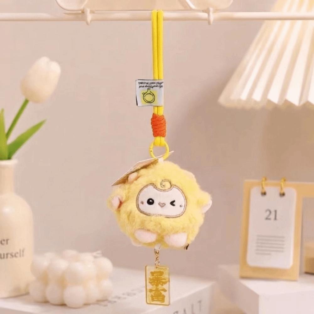Creative Plush Sheep Toy 10cm Plush Sheep Doll New Year Mascot Lamb Stuffed Doll Children Gift