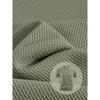 Men Crew Neck Short Sleeve T-Shirt Waffle Grid Textured Slim Fit Breathable Daily Casual Pullover Tops