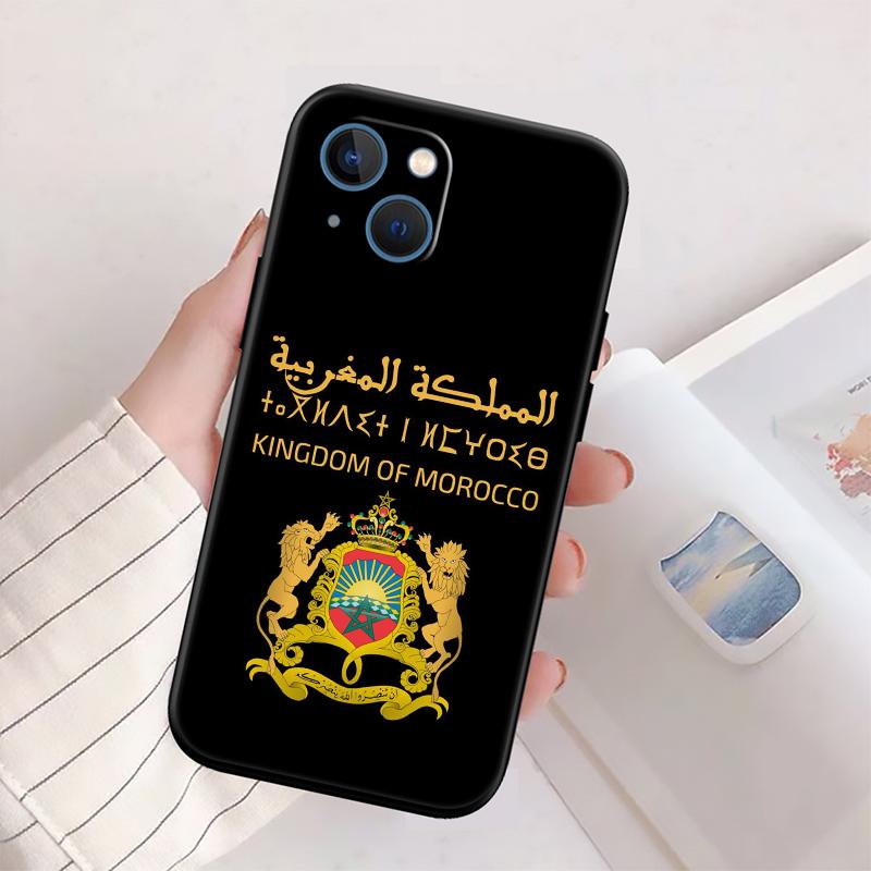 Morocco Flag Case for Motorola Edge 60 60s 70 G86 G56 G54 E14 G04S G45 G54 G64 S30 S50 X30 X40 X50 Pro Power