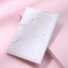 Marble Passport Cover PU Leather Travel Passport Holder Protector Case Organizer Ticket Document Business Credit ID Cards Wallet