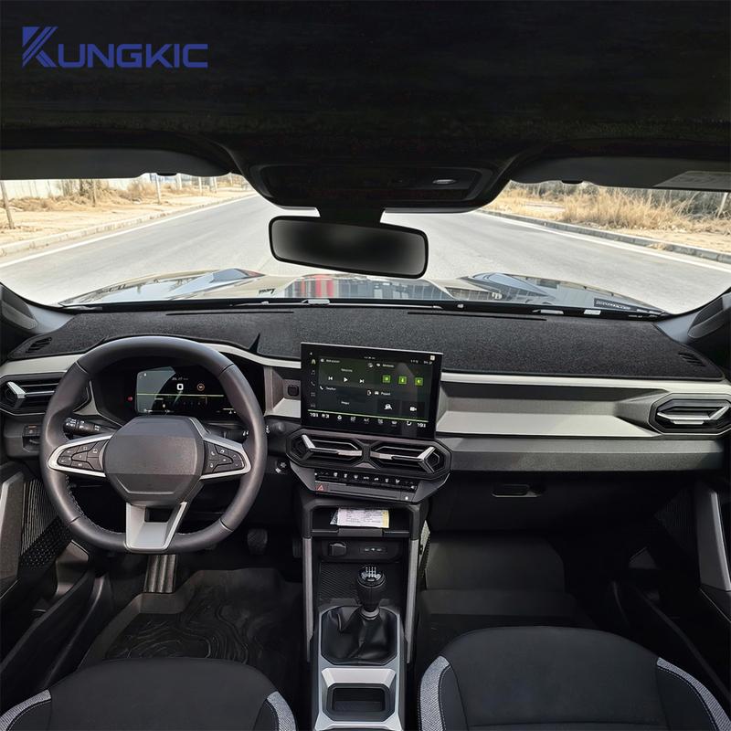 For Dacia Duster 3 2024 2025 2026 Car Dashboard Cover Flannel Mat Avoid Light Pad Dacia Duster 2024 Accessories