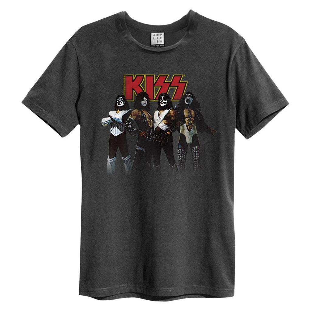 Amplified Unisex Adult Rock Gods Kiss T-Shirt