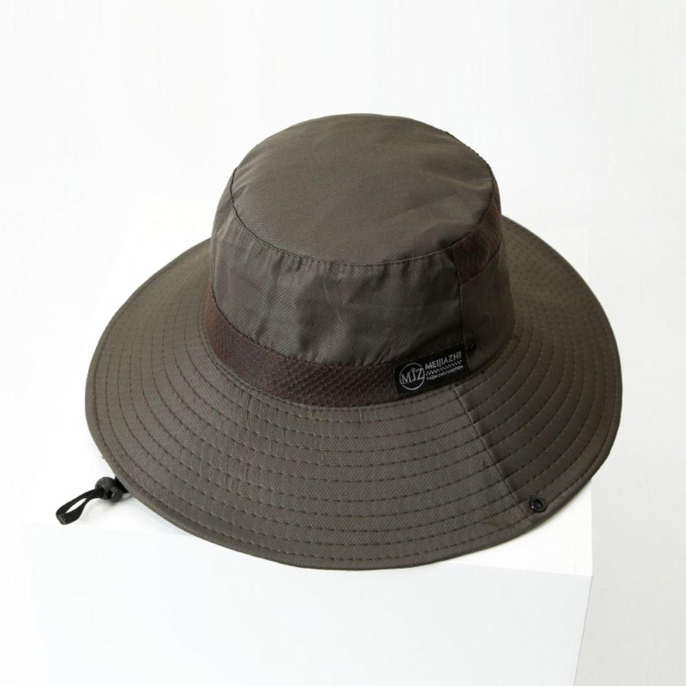 Панама для защиты от солнца Дышащая шляпа от солнца Модные альпинистские кепки Для улицы
