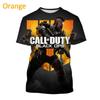 Game Call of Duty 3D Print T-shirts Black Ops Cold War Graphic T Shirt for Men Fashion Harajuku Street Hip Hop Short Sleeve