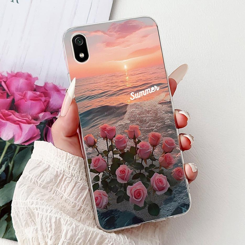 Для Xiaomi Redmi 7A Чехол Redmi7 Роскошный Модный Расписной Чехол Мягкий Силиконовый Чехол для Телефона Для Xiaomi Redmi 7 7A Redmi7A Fundas Coque