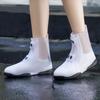 1 Pair Unisex Rain Boots Covers Waterproof Thickened Leakproof Anti-skid One-piece Moulding