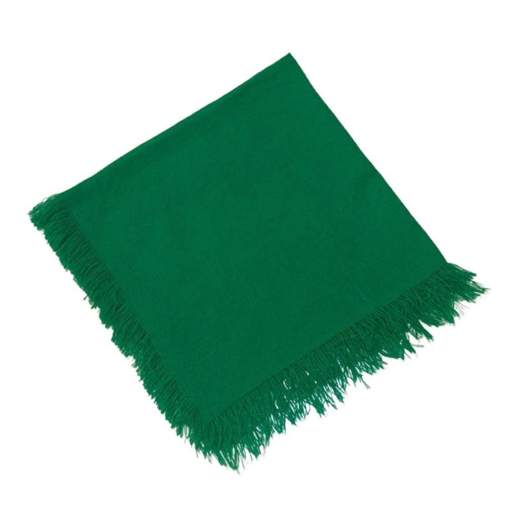 Breathable Square Scarf Tassel Shawl Scarf Cloak Outdoor Headcloth Daily