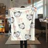 1PC Sylus & Rafayel Print Flannel Blanket, High quality Comfortable for All Seasons, Home Decor, Warmth and Comfort, Perfect for Christmas Gifts188