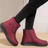 Fashion 2024 Women Snow Boots Winter Waterproof Women Ankle Boots Fashion Comfortable Platform Warm Plush Winter Cotton Shoe Botas Mujer