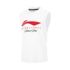 Li Ning Серия CBA Циндао Госинь Хайтянь Ян Хансен Спорт Простой Повседневный Быстросохнущий Крутой Круглый Вырез Буквы Профессиональная Баскетбольная Майка AVSV289-3