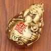 Brass God of Wealth, Hand-held Pieces, Men Play with Brass To Attract Wealth, Make Money Every Day, Decompress Wenwan, and Give Gifts To Elders