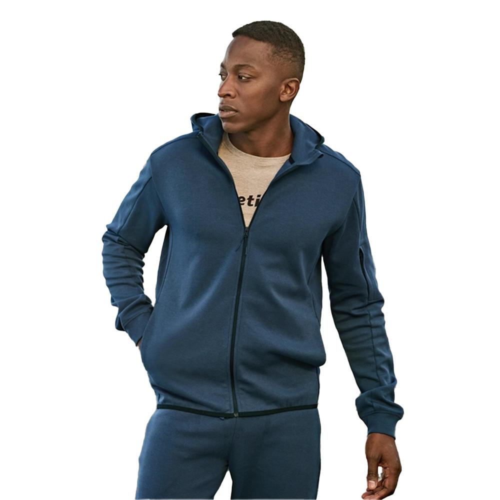 Tee Jays Mens Athletic Full Zip Hoodie