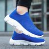 Men's Fashion Sports Shoes Breathable Thick Soled Black Outdoor Walking Shoes Anti Slip Men's Casual Daily Running Sports Shoes