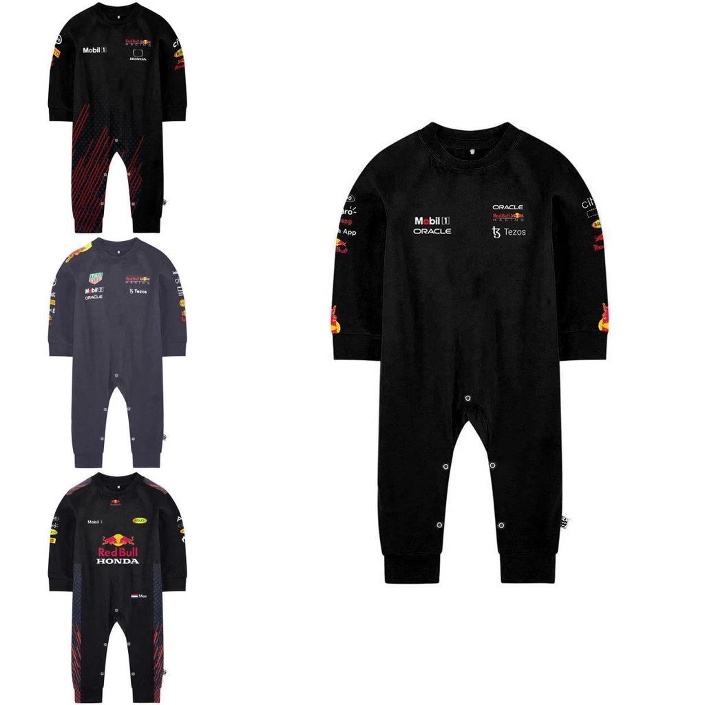 Костюм для ползания для детей-энтузиастов гонок F1, комбинезон для малышей от 1 до 3 лет