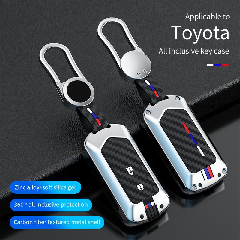 Чехол для автомобильного ключа Fob для Toyota Corolla Verso 2004 2006 2007 Prius Gen 20 2005 2008 Remote Protect Shell Keychain Accessories