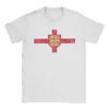 Англия Флаг с Крестом Святого Георгия Мужская футболка Англия Смешная футболка Футболка с коротким рукавом и круглым вырезом 100% Хлопок Идея для подарка Топы