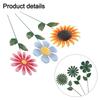 Large Metal Flower Ornament Outdoor Decoration Sculpture