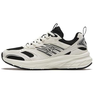 Кроссовки Light Year Retro Casual Shock Absorbing Durable Low Top для бега, женские, белые, черные 922425505-4