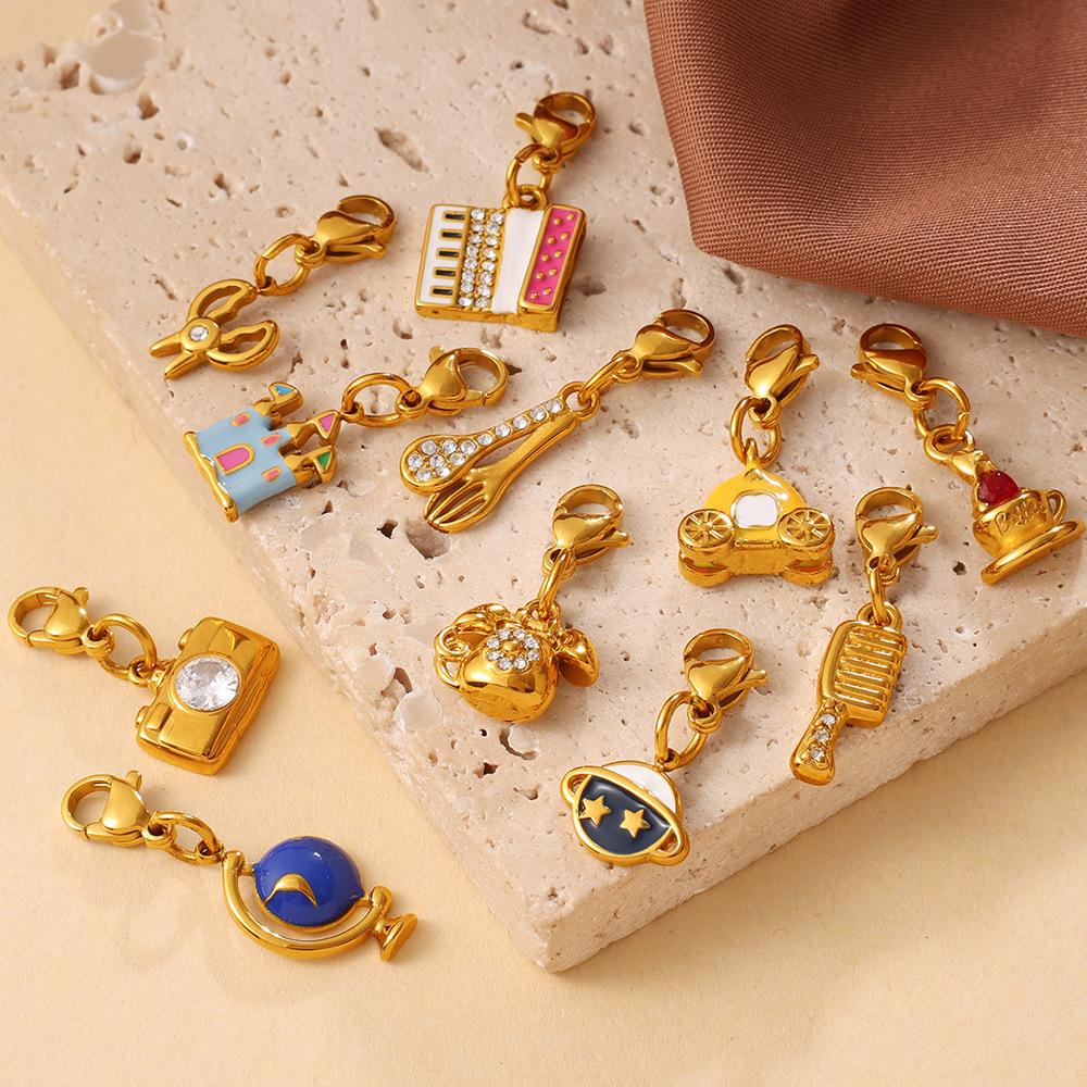 Cute Versatile Camera Envelope Multi-Element Lobster Buckle Pendant Does Not Fade Diy Accessories