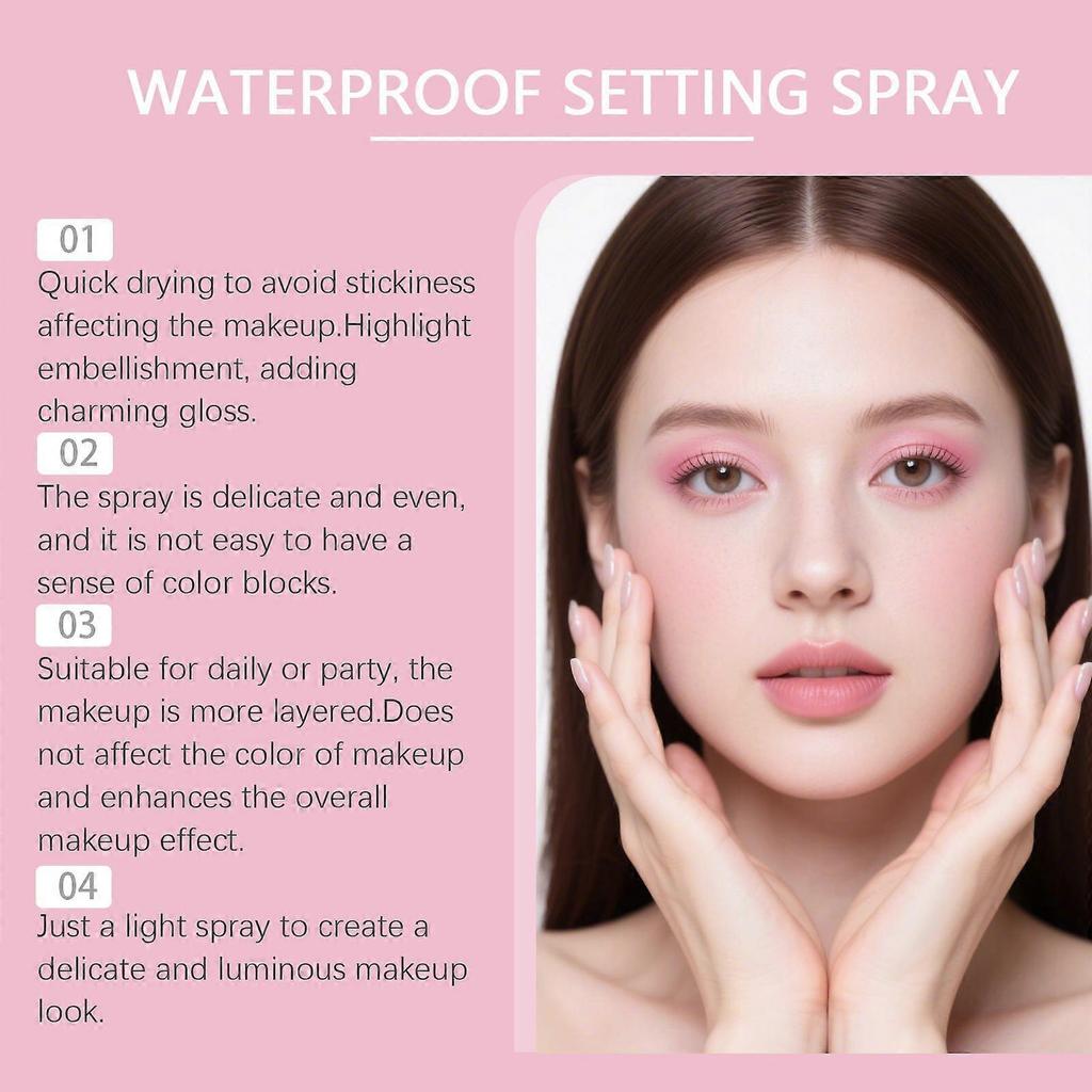 Zephoco Clear Setting Spray - Bright Matte, Protects Makeup, Keeps It Natural Without Fading, Moisturizing And Smudge-Resistant Spray