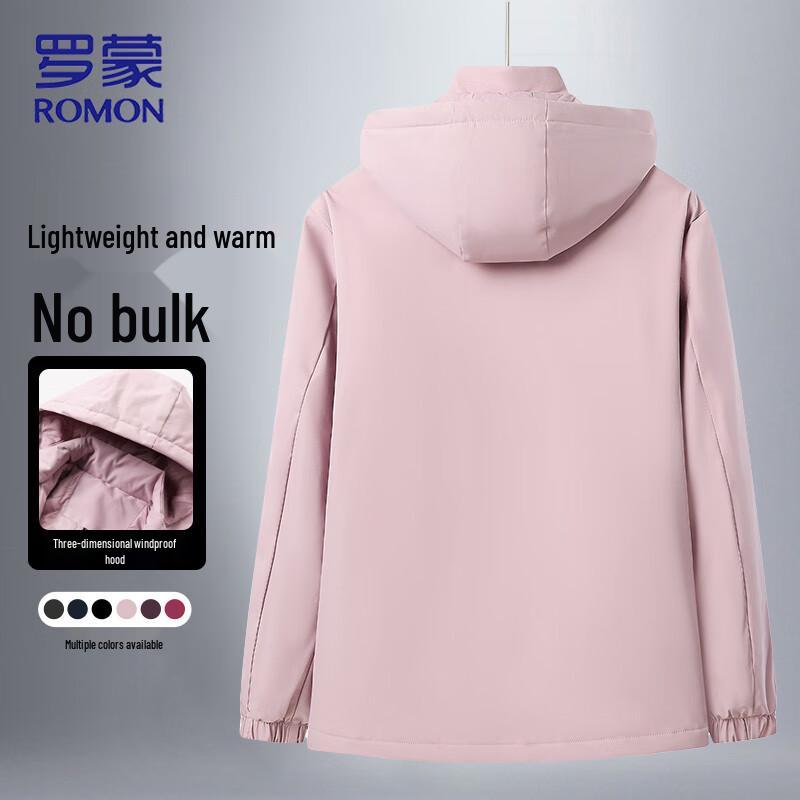 ROMON Men's Winter Padded Hooded Outdoor Jacket