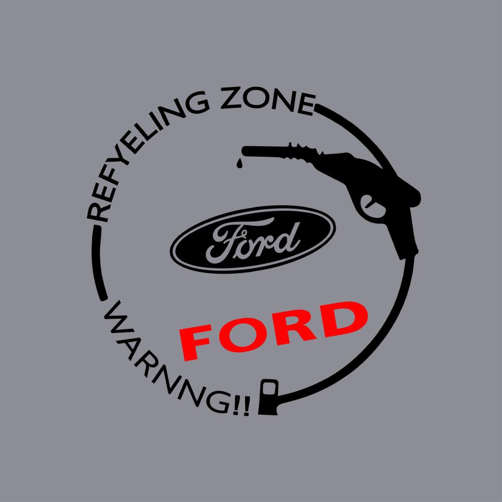 Ford Car Vinyl Film Decal Fuel Tank Cap Stickers Accessory For Ford Escape Edge Mk3 STRACING Mondeo Taurus Fusion Mustang Focus