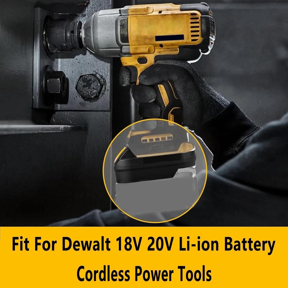 Адаптер аккумулятора MT20DL Для Makita 18V Bl1830 Bl1860 Bl1815 Литий-ионный аккумулятор Преобразователь для инструмента Dewalt 18V 20V Литий-ионный аккумулятор
