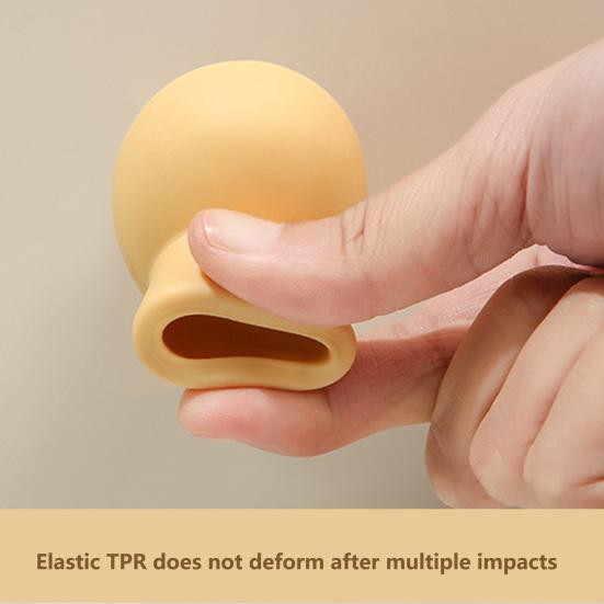 1 комплект, клейкий дверной бампер, креативная обувь с круглым носком, дверной стопор, защита от столкновений, настенная защита для дома