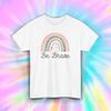 Be Brave Inspirational Quote Leopard Rainbow Motivational Boho T-Shirt S-5XL