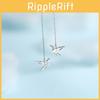 Yixuan Sparkling Diamond Origami Crane Ear Threader Popular Chain Design Element