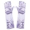 Dance Performance Full Finger Mittens Stage Gloves Princess Skirt Accessories Children Long Gloves