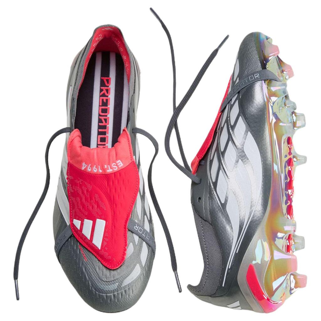 Adidas Predator Elite Кроссовки Унисекс Серебристый Железно-Металлик Облачно-Белый JS0379