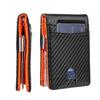 Minimalist Carbon Fiber RFID Anti-Theft Card Holder & Wallet