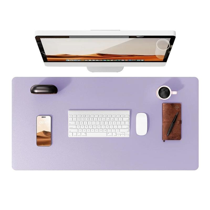 Solid Color Rubber Mouse Pad Office Gaming Desk Mat Non-Slip Laptop Computer Keyboard MicePad Mause Women Home Table Carpet